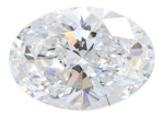 1.56 Carat D VS1 Oval Lab Diamond For Sale