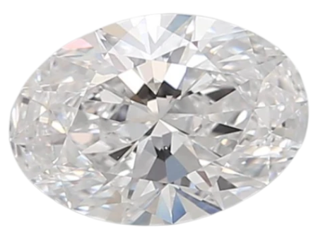 1.58 Carat D IF Oval Lab Diamond Sale