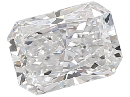 1.58 Carat D VVS1 Radiant Lab Diamond Discount