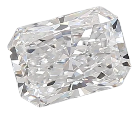 1.58 Carat D VVS1 Radiant Lab Diamond Discount