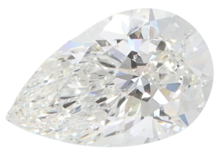 1.51 Carat G VS2 Pear Lab Diamond Online