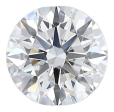 1.37 Carat D VVS1 Round Lab Diamond For Discount