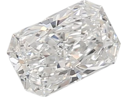 1.0 Carat F VVS2 Radiant Lab Diamond Fashion