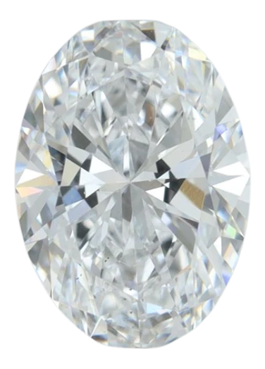 1.0 Carat D VS2 Oval Lab Diamond Online now