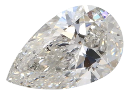 0.96 Carat G VS2 Pear Lab Diamond For Cheap