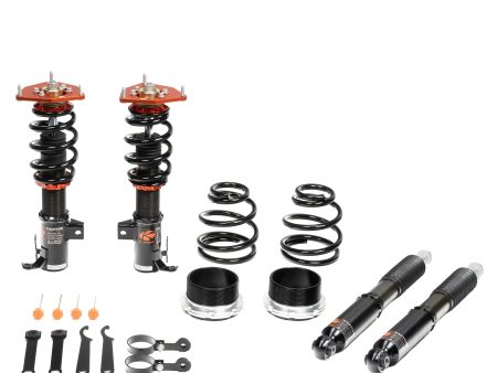 KSport Kontrol Sport Coilovers Hyundai Genesis Coupe 2.0L Turbo   3.8L (08-10) w  Front Camber Plates - CHY150-SP on Sale