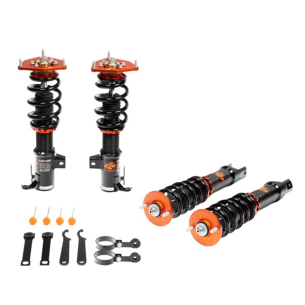 KSport Kontrol Sport Coilovers Mercedes C-Class W204 RWD (08-14) w  Front Camber Plates - CMD080-SP Cheap