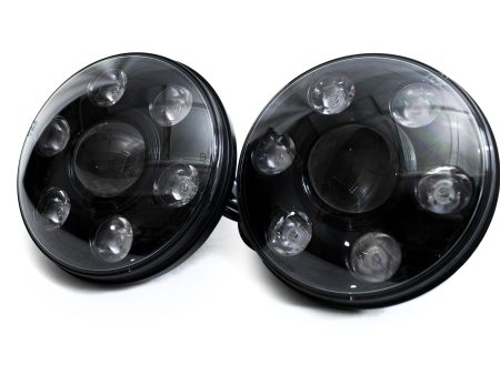 Race Sport RS 7inch LED Sealed Beam Headlight - RS7CL051 For Cheap