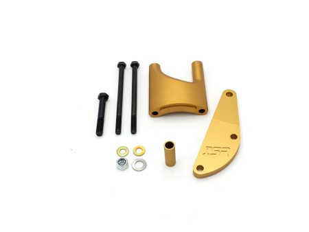 ISR CNC Billet Diff Brace Nissan 350Z   Infiniti G35 (03-08) Gold - IS-Z33-DIFFBRACE on Sale