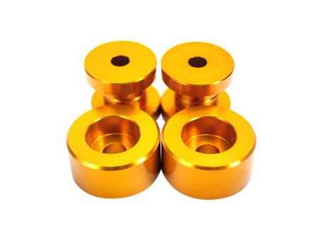 ISR Solid Differential Mount Bushings Nissan 240SX S14 S15 (95-02) Gold - IS-S145-DIFF Online